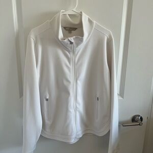 Athleta White Women’s Zip Up Sweatshirt.